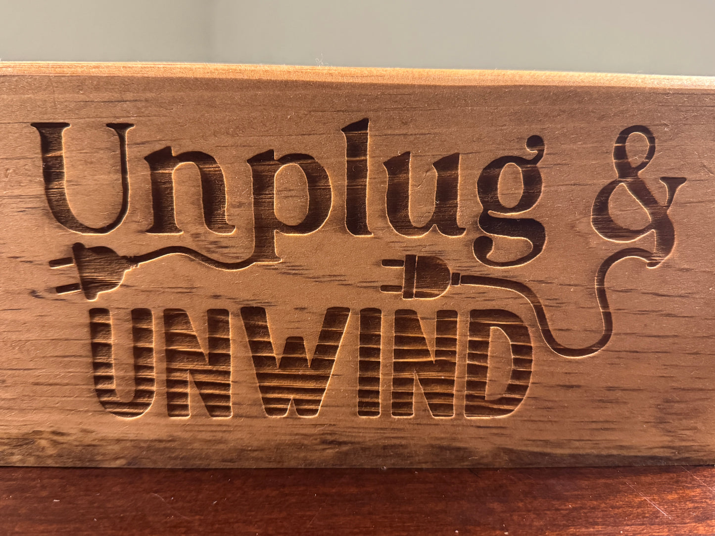 Unplug Box, Family Cell Phon and Tablet Holder, Electronics storage Box, Unplug and Unwind, Family Time Box, Charging Hole
