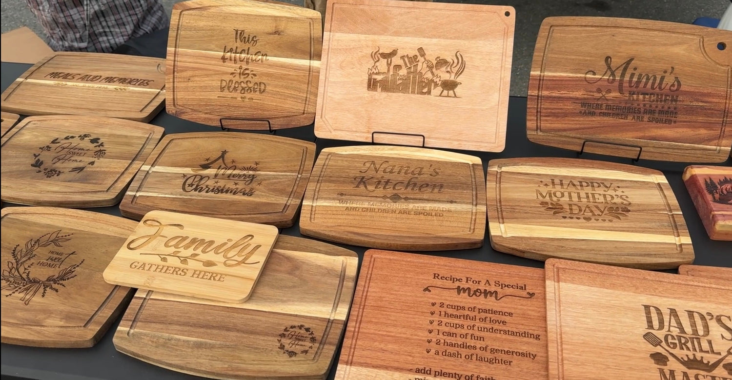 Custom Engraved Cutting Boards